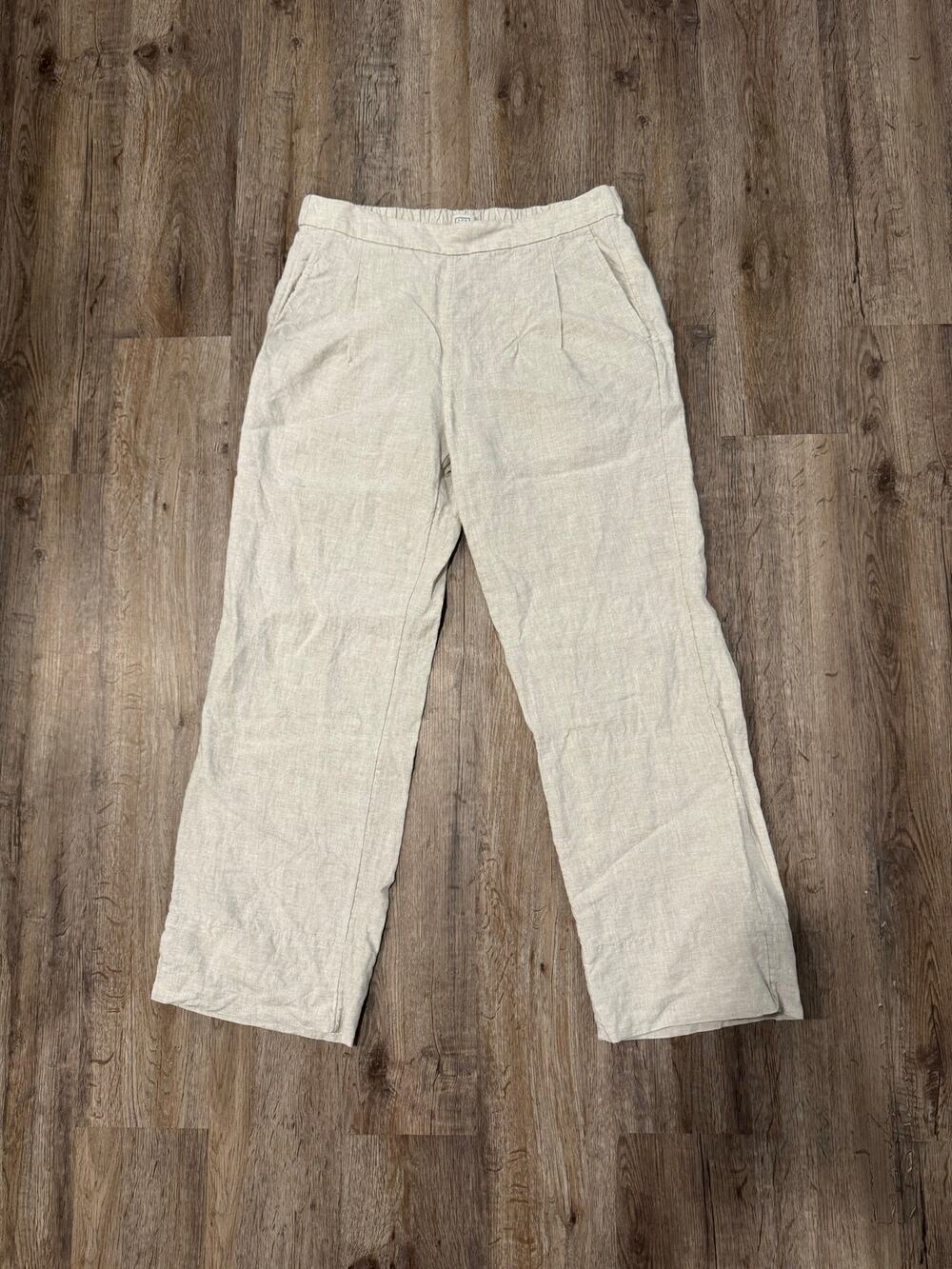 AYR Women's Linen Wide Leg Pant Size Medium